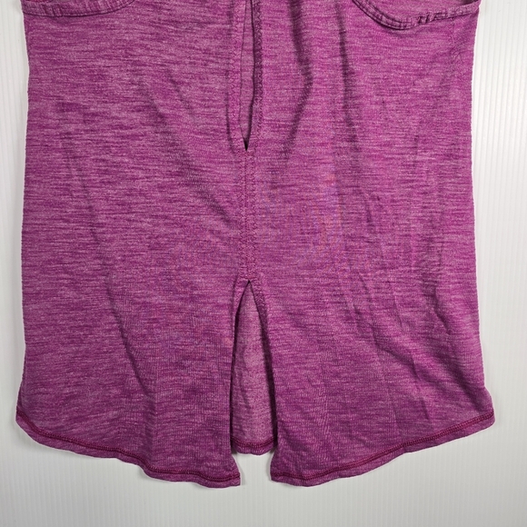 Lululemon Salute the Sun Tank Heathered Regal Plum Size ? Athleticwear Casual - Picture 9 of 12